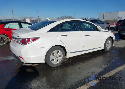 2012 Hyundai Sonata Hybrid z USA, uszkodzony, nr VIN KMHEC4A44CA020865